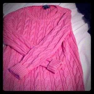 Pink cozy sweater